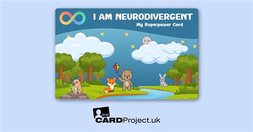 Neurodivergent My Superpower Card